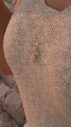 Βαπτιστικός Σταυρός για Κορίτσι MCS078 Χρυσός 14K με Λαμπερά Ζιργκόν