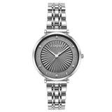 Γυναικείο ρολόι Vogue New Bliss 2020815382 με ασημί ατσάλινο μπρασελέ και γκρι καντράν διαμέτρου 32mm με ζιργκόν.