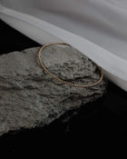 Γυναικείο Βραχιόλι Ροζ Χρυσό 14K BT036 με Μπίλιες