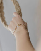 Χρυσό Βραχιόλι 14K BT023 με Ζιργκόν