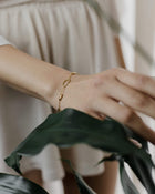 Χρυσό Βραχιόλι 14K BT024 Geometric