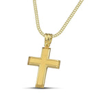 Βαπτιστικός Σταυρός για Κορίτσι CS034 Χρυσός 14K Κλασικός