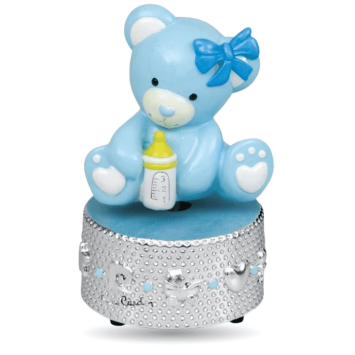 Καρουζέλ Μπλε με αρκουδάκι - themelidisjewels