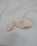 Κολιέ χρυσό γυναικείο 9Κ με μονόπετρο λευκό ζιργκόν NL018.