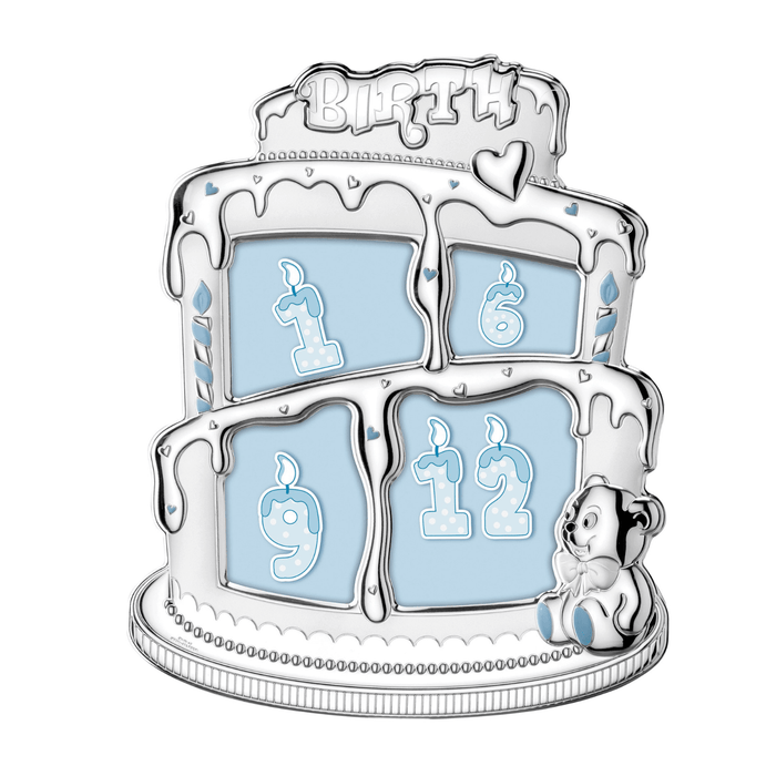 Κορνίζα Παιδική Μπλε Τούρτα KO1001.002