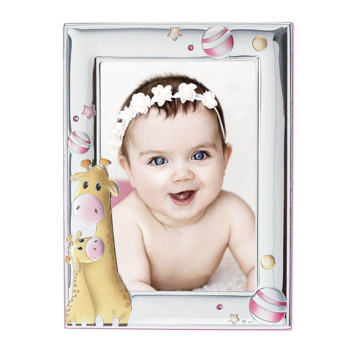 Κορνίζα Παιδική Ροζ Καμηλοπάρδαλη KO1001.014