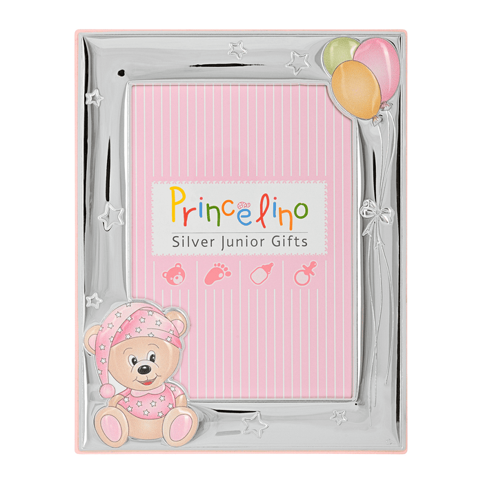 Κορνίζα Παιδική Ροζ με Αρκουδάκι KO1001.027