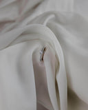 Φωτογραφία μονόπετρου δαχτυλιδιού OS012 από λευκόχρυσο 14Κ με ζιργκόν σε λευκό φόντο.