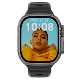 Ρολόι Smartwatch DAS4 SU08 203065025 με μαύρο λουράκι από σιλικόνη.