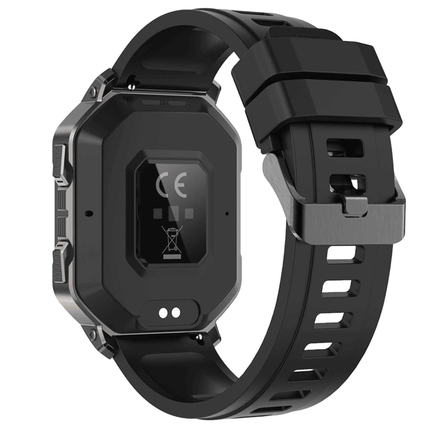 Ρολόι Smartwatch DAS4 SG35 203065031, με μαύρο λουράκι σιλικόνης. 