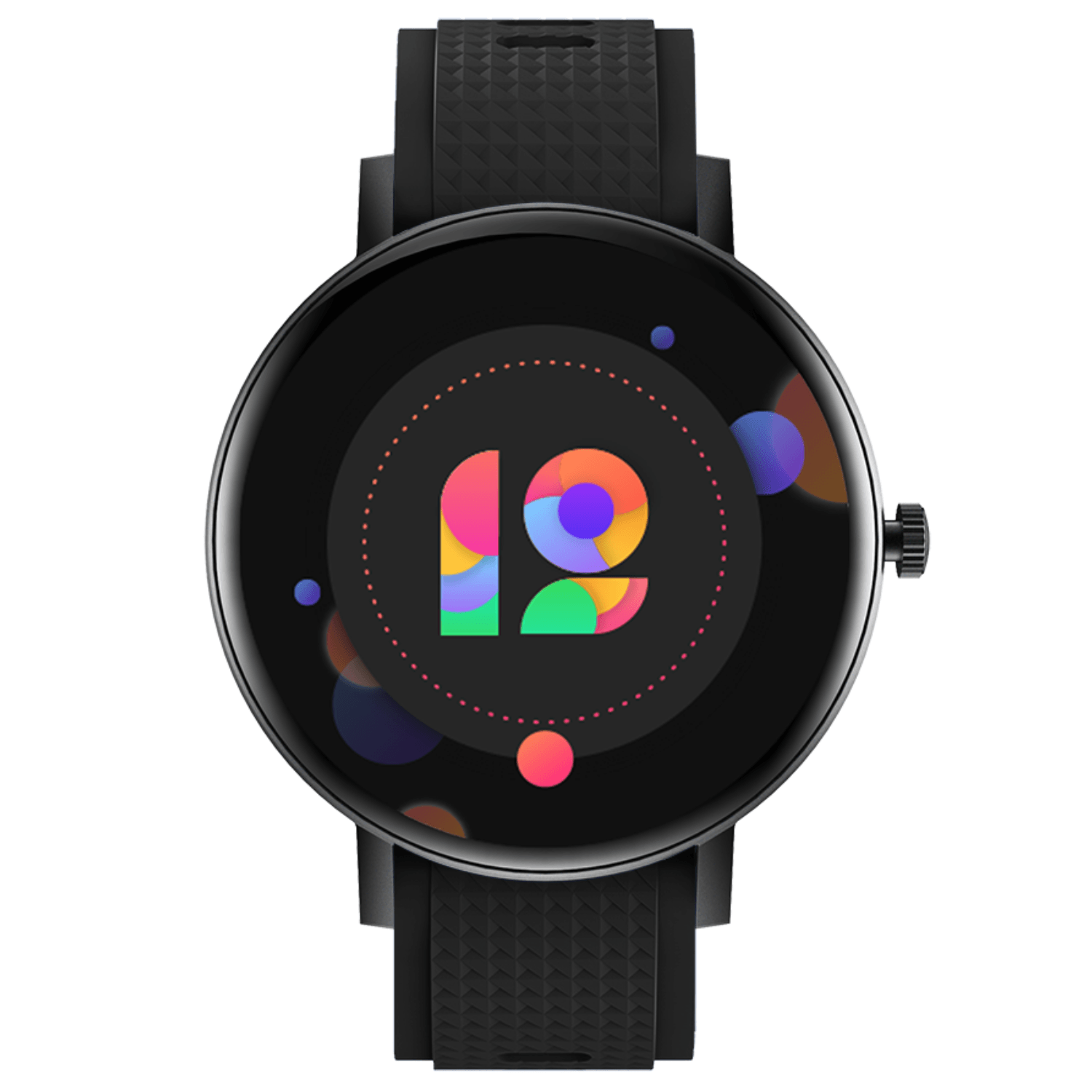Ρολόι Smartwatch DAS4 SU10 203095011 με μαύρο λουράκι σιλικόνης.