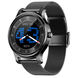 Ρολόι Smartwatch DAS4 Black Steel SL20 203075040, με μαύρο μπρασελέ ψάθα. Διαθέτει πολλαπλές λειτουρίες.