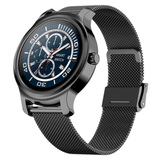 Ρολόι Smartwatch DAS4 Black Steel SL20 203075040, με μαύρο μπρασελέ. Διαθέτει πολλαπλές λειτουρίες.