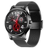 Ρολόι Smartwatch DAS4 Black Steel SL20 203075040, με μαύρο μπρασελέ. Διαθέτει πολλαπλές λειτουρίες.