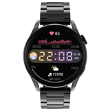 Ρολόι Smartwatch DAS4 Black Steel SP40 203080031, με μαύρο μπρασελέ. Διαθέτει πολλαπλές λειτουργίες
