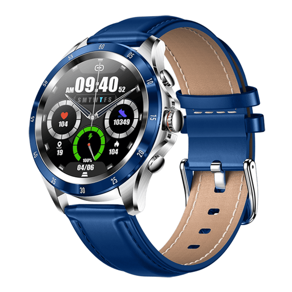Ρολόι Smartwatch DAS4 Blue Leather SQ22 203065011