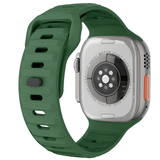 Ρολόι Smartwatch DAS4 SU08 203065024, με πράσινο λουράκι από σιλικόνη.
