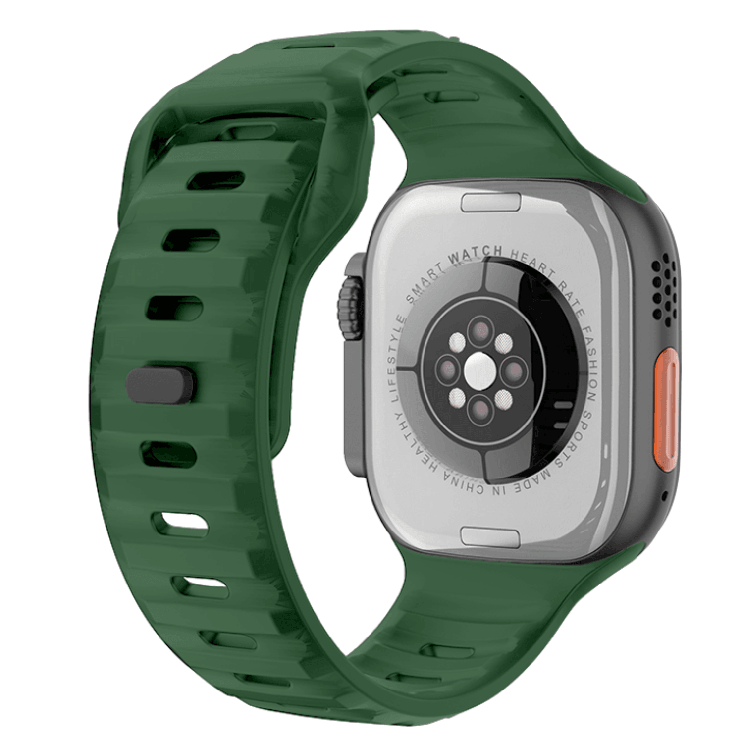 Ρολόι Smartwatch DAS4 SU08 203065028 με πράσινο λουράκι σιλικόνης.