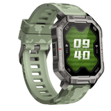 Ρολόι Smartwatch DAS4 SG35 203065032 με πράσινο στρατιωτικό παραλλαγής λουράκι σιλικόνης. 