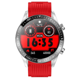 Ρολόι Smartwatch DAS4 SL13 203050317, με κόκκινο λουράκι σιλικόνης. 