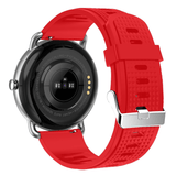 Ρολόι Smartwatch DAS4 SG65 203075077 με κόκκινο λουράκι σιλικόνης.