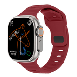 Ρολόι Smartwatch DAS4 SU08 203065023 με κόκκινο λουράκι σιλικόνης. 