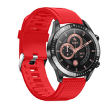 Ρολόι Smartwatch DAS4 SL13 203050313 με κόκκινο λουράκι σιλικόνης.