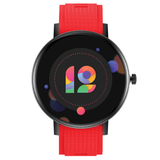 Ρολόι Smartwatch DAS4 SU10 203095013 με κόκκινο λουράκι σιλικόνης.