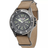 SECTOR 235 Brown Leather Strap R3251161010