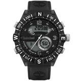 Ρολόι Timberland Durham TDWGD2103201 Με Μαύρο Δερμάτινο Λουράκι
