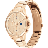 Γυναικείο ρολόι Tommy Hilfiger Stella 1782421 με ροζ χρυσό ατσάλινο μπρασελέ και ροζ χρυσό καντράν διαμέτρου 38mm.