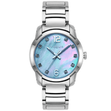 Ρολόι Vogue Sorento 2020611282 Με Ασημί Μπρασελέ & Γαλάζιο Καντράν