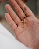 Χρυσός σταυρός βαπτιστικός Κ14 για άντρα