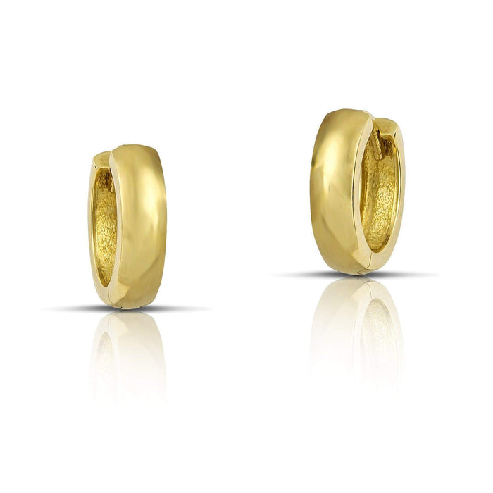 Χρυσά σκουλαρίκια Κ14 κρίκοι EG0603.023