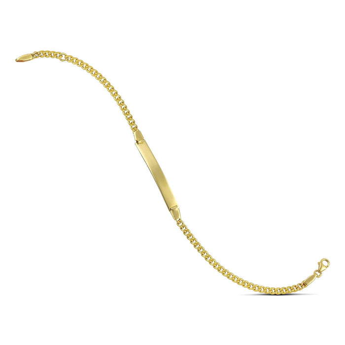 Χρυσό βραχιόλι ταυτότητα Κ14 KJ5103.029