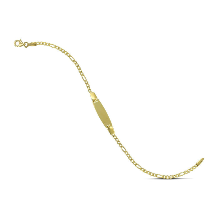 Χρυσό βραχιόλι ταυτότητα Κ14 KJ5103.016