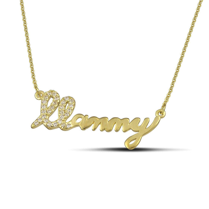 Χρυσό κολιέ Κ9 Μαμά NL5102.031