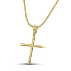 Βαπτιστικός Σταυρός για Κορίτσι CS009 Χρυσός 14K Κλασικός Λουστρέ